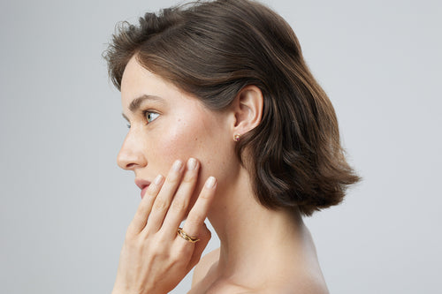 Ring Gold Waves